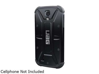 Urban Armor Gear Black Composie Case for Galaxy S4 w/ Screen Protector UAG GLXS4 BLK