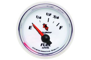 AutoMeter 7115   Resistance: 73 ohms Empty   10 ohms Full 2 1/16"   Short Sweep/Electric Fuel Level   Gauges