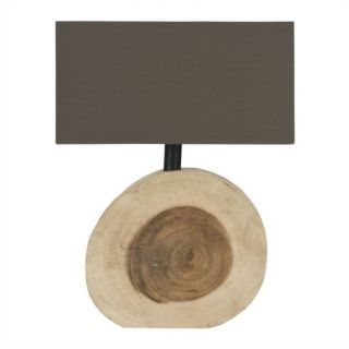 Safavieh Forester Wood Lamp in Brown   LIT5003B