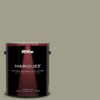 BEHR MARQUEE 1 gal. #BXC 82 Potting Moss Flat Exterior Paint 445401