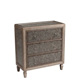 Christopher Knight Home Edom Silver Three Drawer Chest   16812162