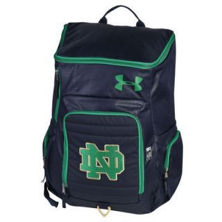 notre dame under armour hustle backpack